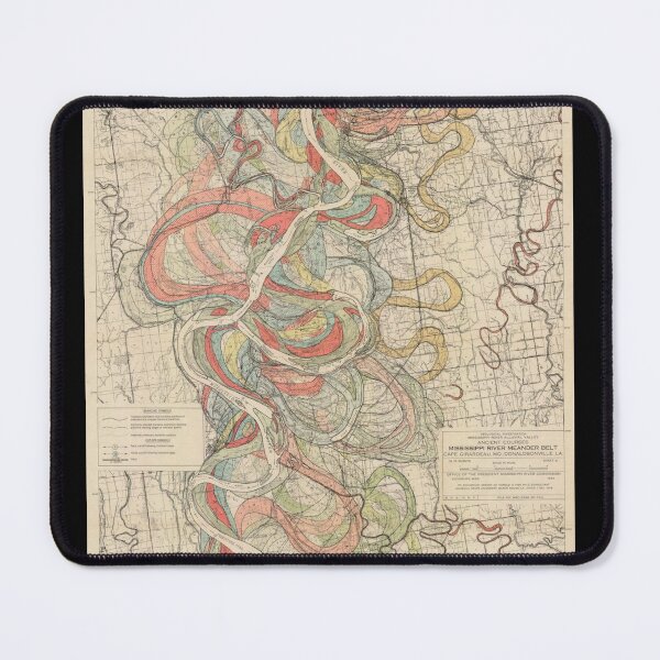 Item preview, The Changing Mississippi designed and sold by FIREDesignsPOD.