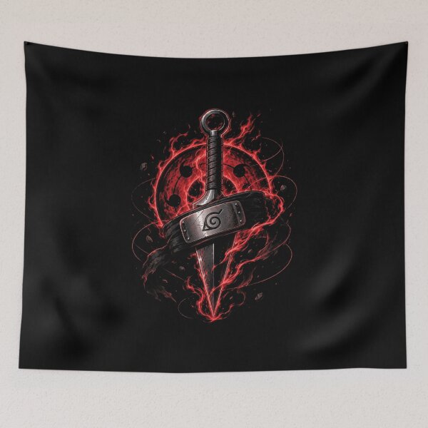 Item preview, Crimson Sharingan Kunai designed and sold by HappyFl.