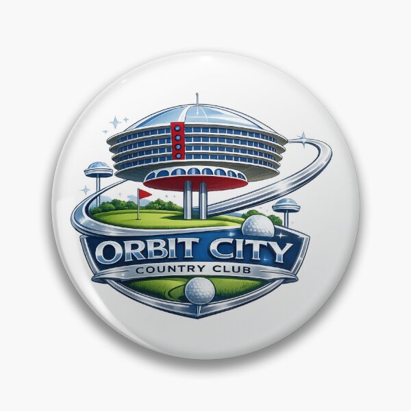 Item preview, Orbit City Country Club (Jetsons) designed and sold by LockedUp.