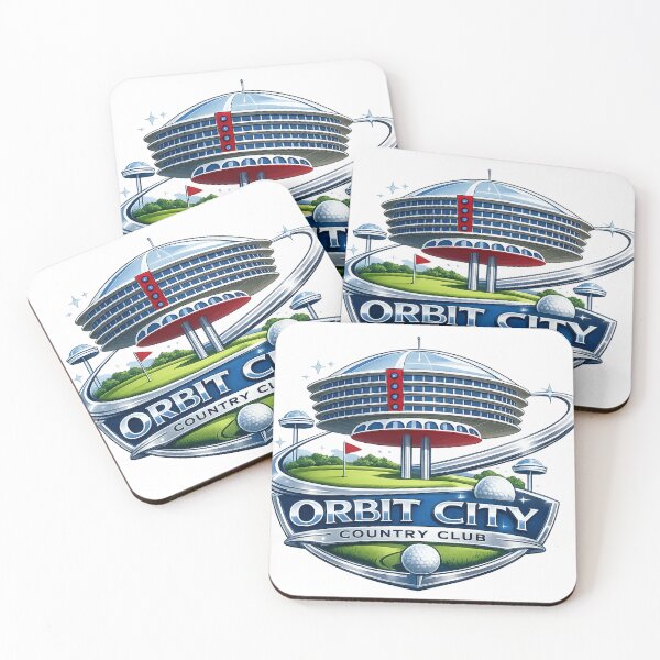 Item preview, Orbit City Country Club (Jetsons) designed and sold by LockedUp.