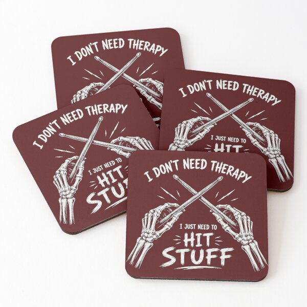 Item preview, I Don't Need Therapy, I Just Need To Hit Stuff designed and sold by Evelashop.