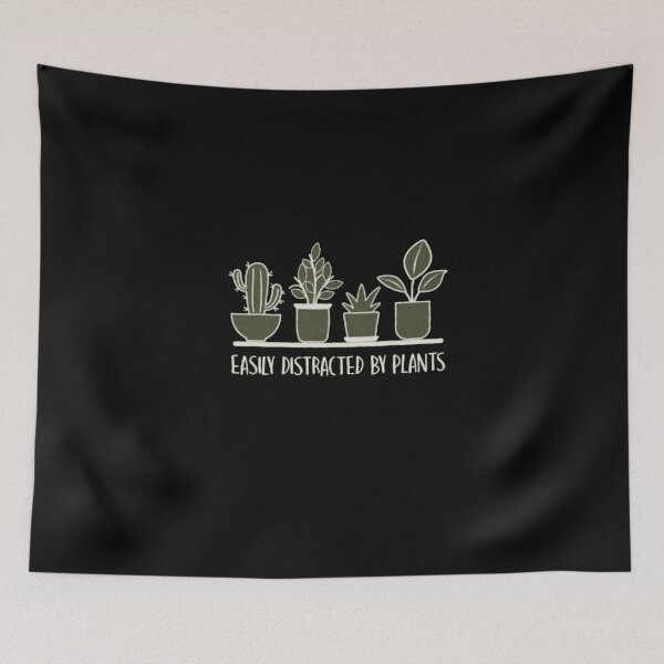 Item preview, Easily distracted by plants designed and sold by Gbriel3.