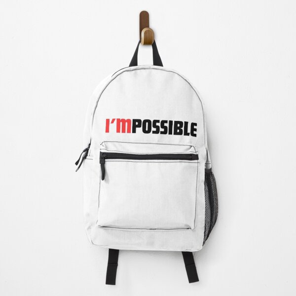 Item preview, I'm Possible Minimalist Typography Wordplay designed and sold by Scribe2Vibe.