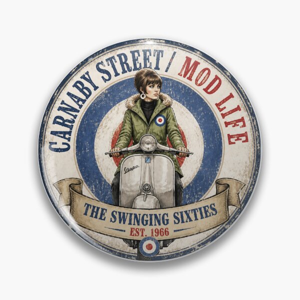 Aperçu de l'œuvre Mods in Carnaby Street créée et vendue par RetroPaul63.