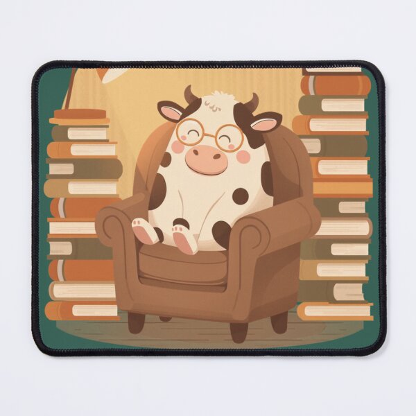 Item preview, Read More Cow Funny Kawaii Quote Cute Animal T-Shirt designed and sold by WrongGift.