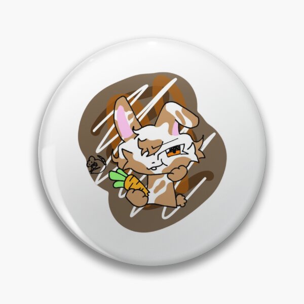Item preview, Carrot Time Chibi Bunny Cute Animal Snack  designed and sold by Foxintheloart.
