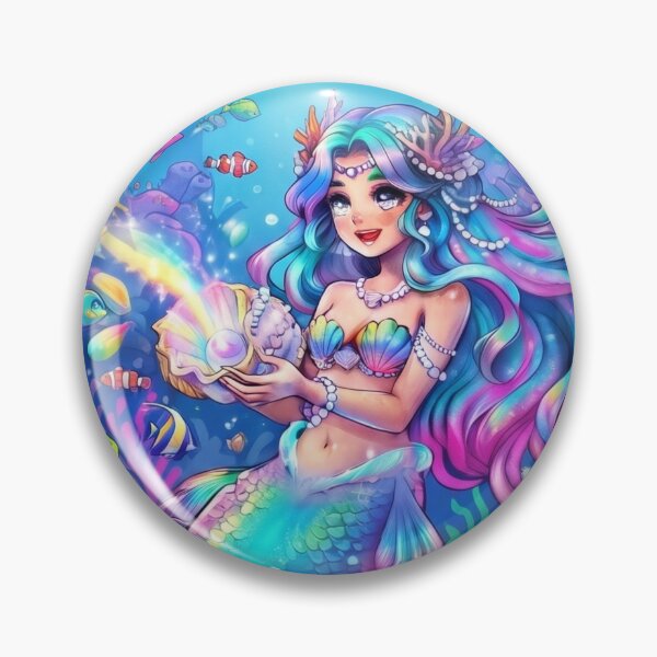 Item preview, The beautiful mermaid and the magical pearl. designed and sold by PP&RAINBOW SHOP.