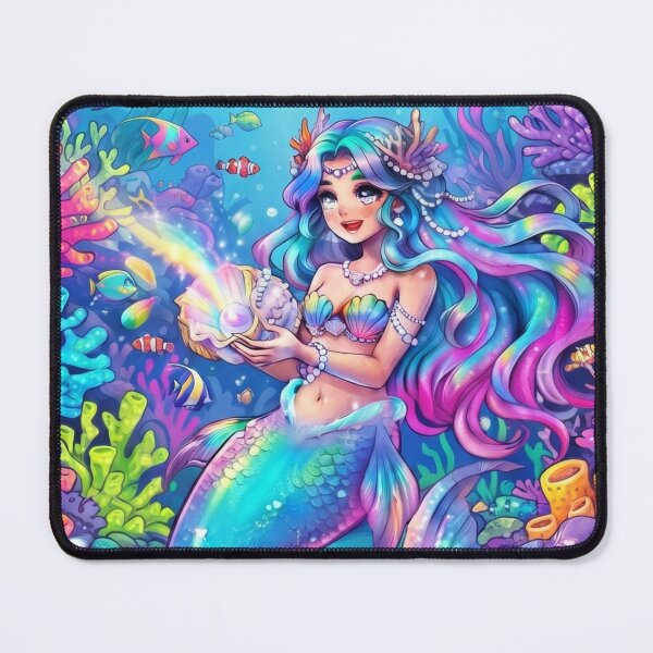 Item preview, The beautiful mermaid and the magical pearl. designed and sold by PP&RAINBOW SHOP.