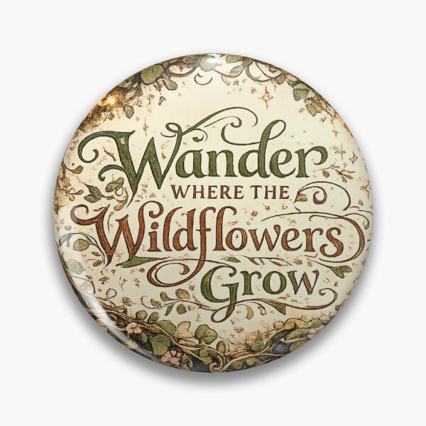 Item preview, Wander Where The Wildflowers Grow designed and sold by InkPixell.