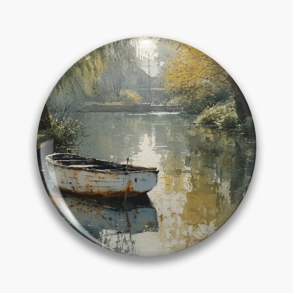 Item preview, Quiet Rowboat on a Calm River designed and sold by Sasas Design.