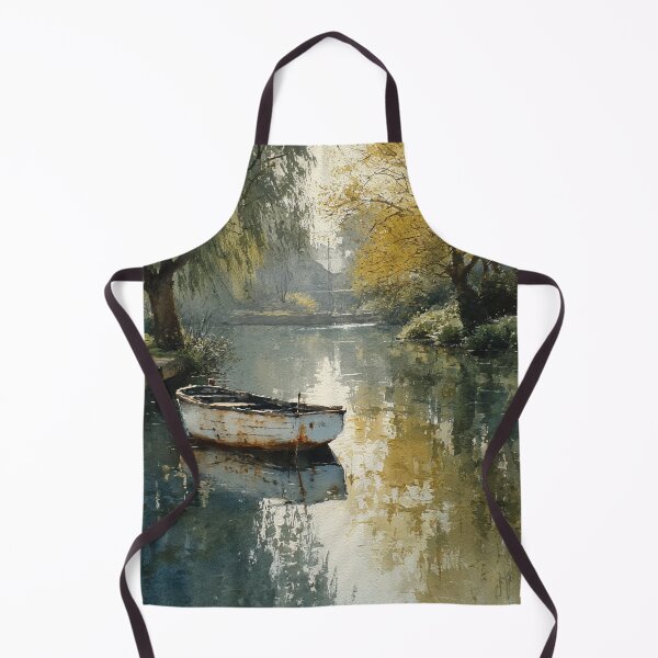 Item preview, Quiet Rowboat on a Calm River designed and sold by Sasas Design.