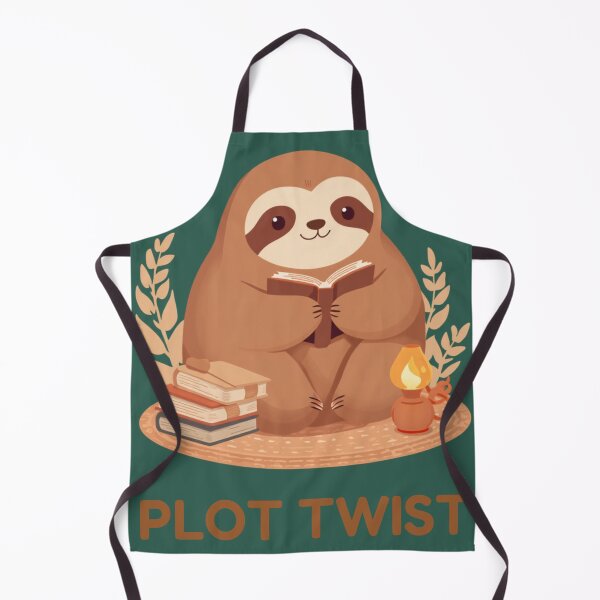 Item preview, Plot Twist Sloth Funny Kawaii Quote Cute Animal T-Shirt designed and sold by WrongGift.