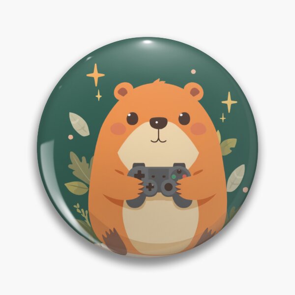 Item preview, Lindo Gamer Capybara Game Controller Kawaii Animal Camiseta designed and sold by WrongGift.