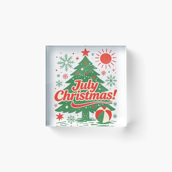 Item preview, Tropical Christmas In July Vacation Sun And Snowflakes designed and sold by SugarCore.