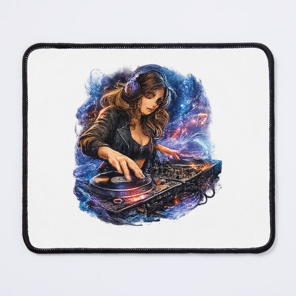 Item preview, dj girl designed and sold by Looplk.
