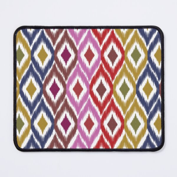 Item preview, Ikat pattern inspired by traditional textile weaving techniques designed and sold by Line-Aura.