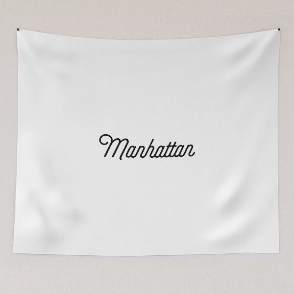 Item preview, Manhattan [Fancy Text] designed and sold by ElderArt.