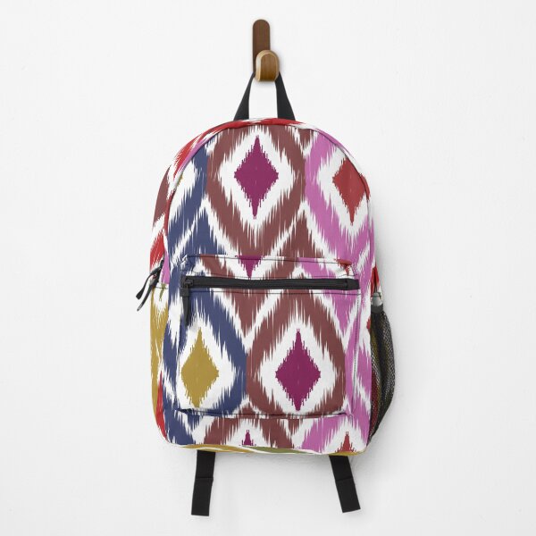 Item preview, Ikat pattern inspired by traditional textile weaving techniques designed and sold by Line-Aura.
