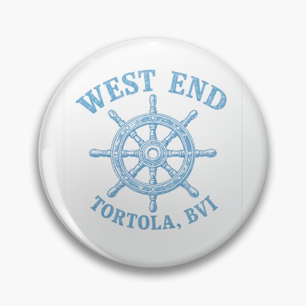 Item preview, West End, Tortola BVI designed and sold by Retro Vibes Designs.