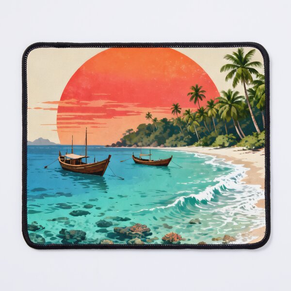 Item preview, Koh Bulon Leh - Thailand Retro Sunset Collection designed and sold by Spirit of Siam.