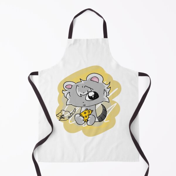Item preview, Chibi Mouse Snack Time Cute Rodent Eating Cheese Illustration designed and sold by Foxintheloart.