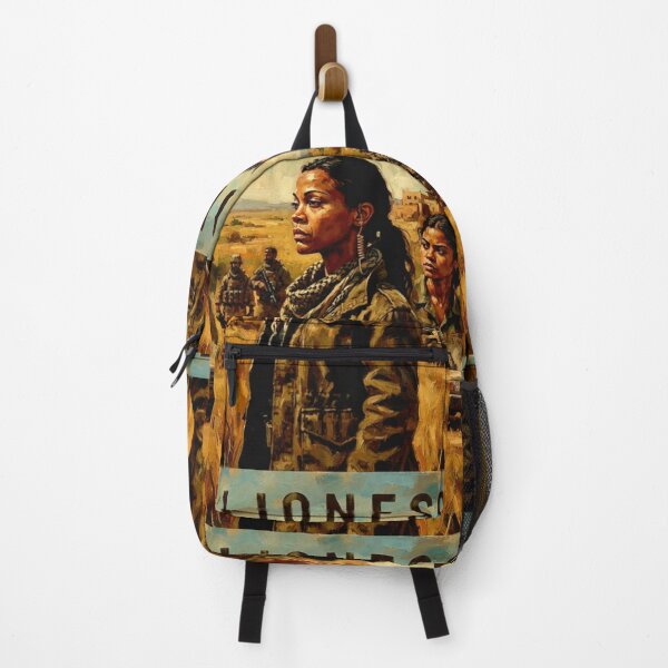 Item preview, Special Ops Lioness Retro Military Espionage Thriller Desert Operative Tribute Art TV Show Poster designed and sold by Art's Diner.