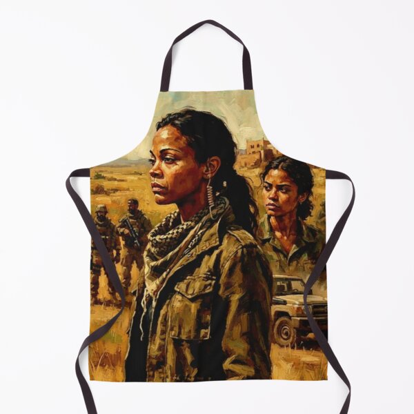 Item preview, Special Ops Lioness Retro Military Espionage Thriller Desert Operative Tribute Art TV Show Poster designed and sold by Art's Diner.