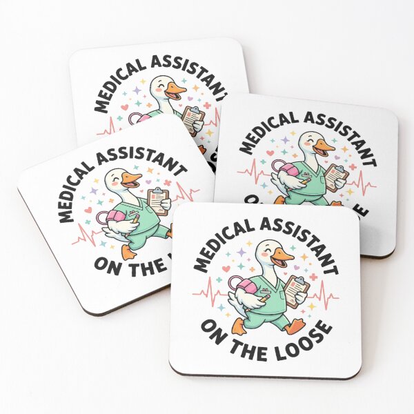 Item preview, Medical Assistant On The Loose Duck T-Shirt | Funny Medical Assistant Duck Nurse Graphic Gift designed and sold by Trendably.