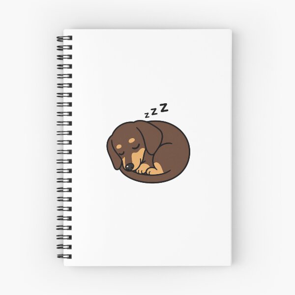 Item preview, Sleeping Dachshund Sausage Roll Cartoon | Cute Dog Lover Gift designed and sold by The Waggy Doodle.