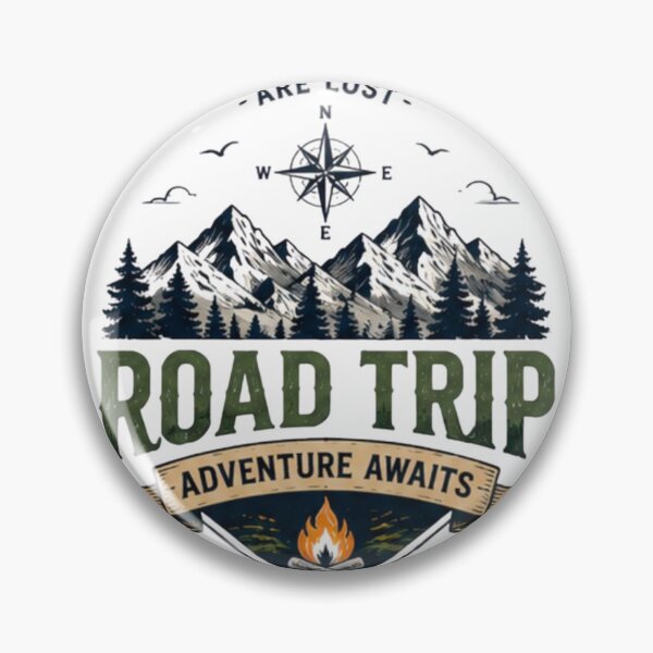 Item preview, Not All Who Wander Are Lost Road Trip Adventure Awaits Mountain Camping Vintage T-Shirt designed and sold by novaduman.