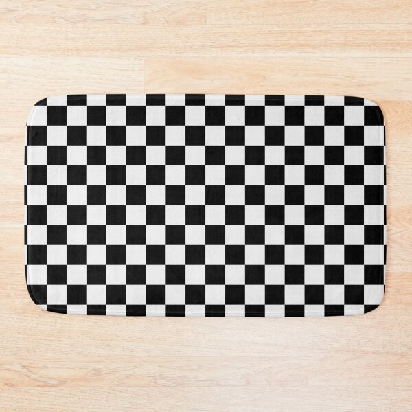 Item preview, Black and White Chequered Pattern designed and sold by Jeallan Designs.
