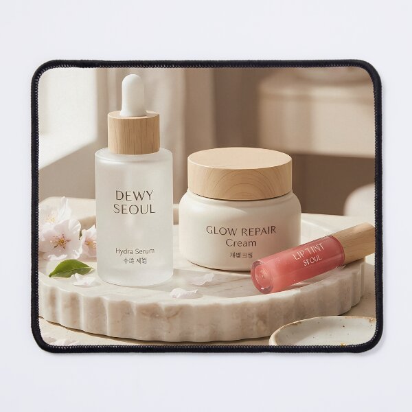 Item preview, Dewy Seoul: Aesthetic K-Beauty Skincare Essentials designed and sold by SOOstudio73.