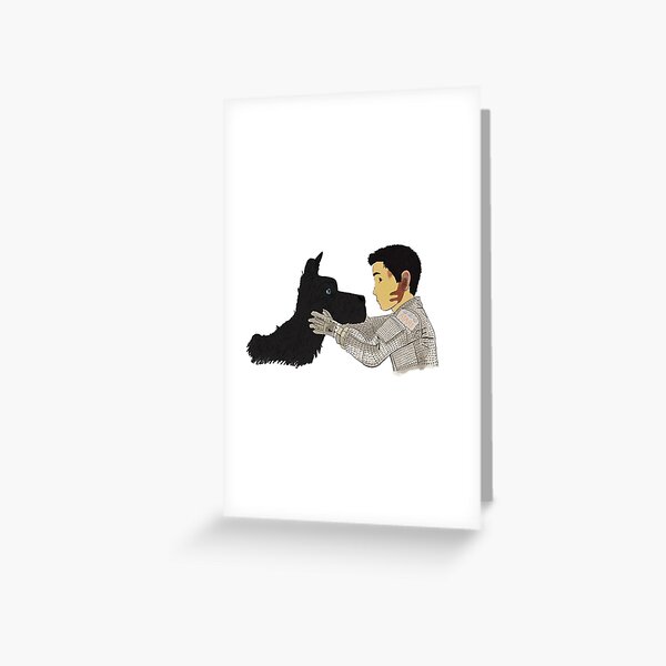 Isle of Doggos Greeting Card