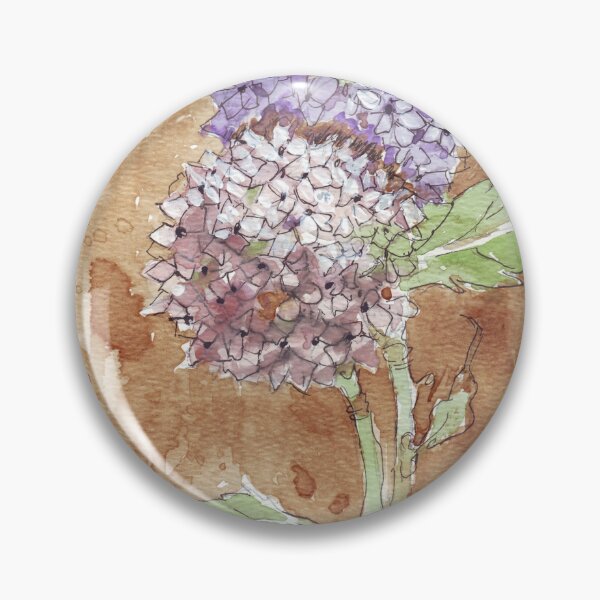 Item preview, Hortensias y un fondo de café. designed and sold by Maree Clarkson .