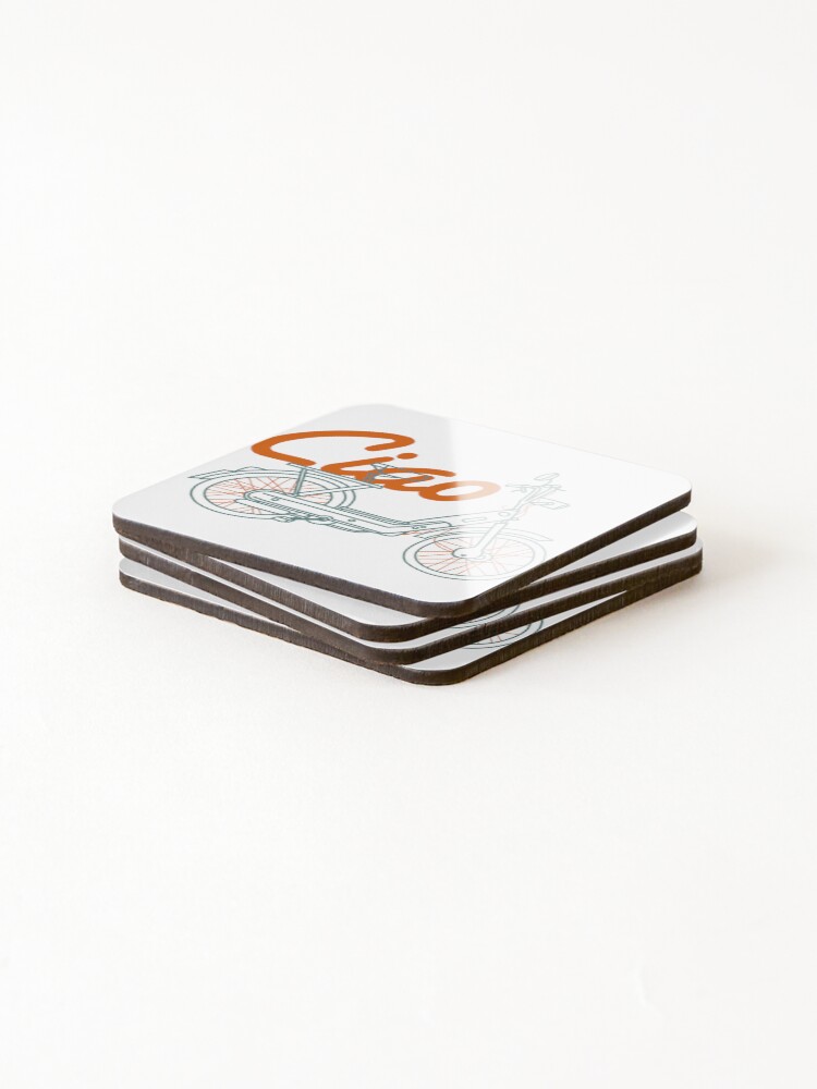 Thumbnail 4 of 5, Coasters (Set of 4), Ciao designed and sold by RixzStuff.
