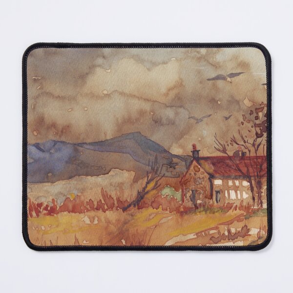 Item preview, A country barn in coffee designed and sold by Maree Clarkson .