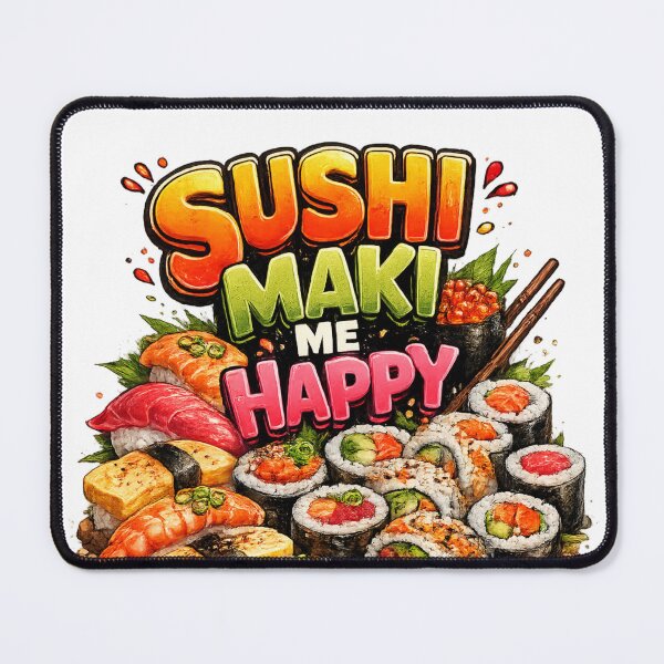Item preview, Sushi Maki Me Happy designed and sold by Dad Duty Designs.