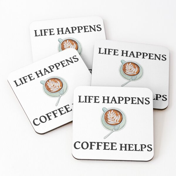 Item preview, Life Happens Coffee Helps designed and sold by Tillscreativ.