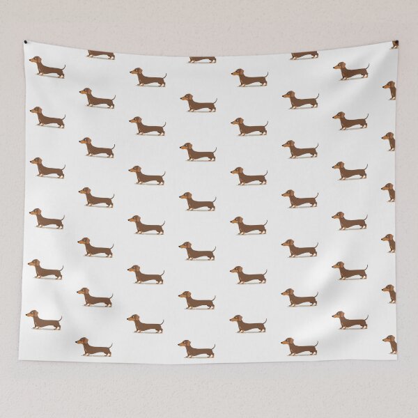 Item preview, Long Boi Dachshund Walking Cartoon | Funny Wiener Dog Gift designed and sold by The Waggy Doodle.