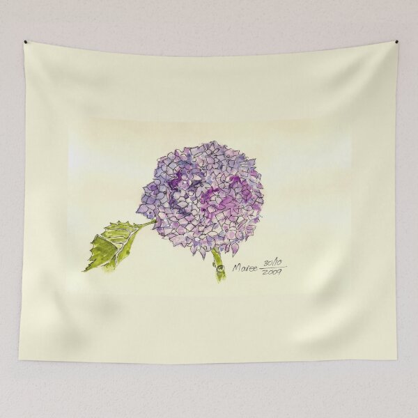 Item preview, Hydrangea sketch designed and sold by Maree Clarkson .