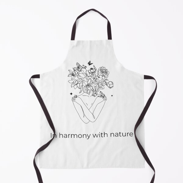 Item preview, In harmony with nature - Minimalist Flower Woman designed and sold by PaniKoszulkaD.