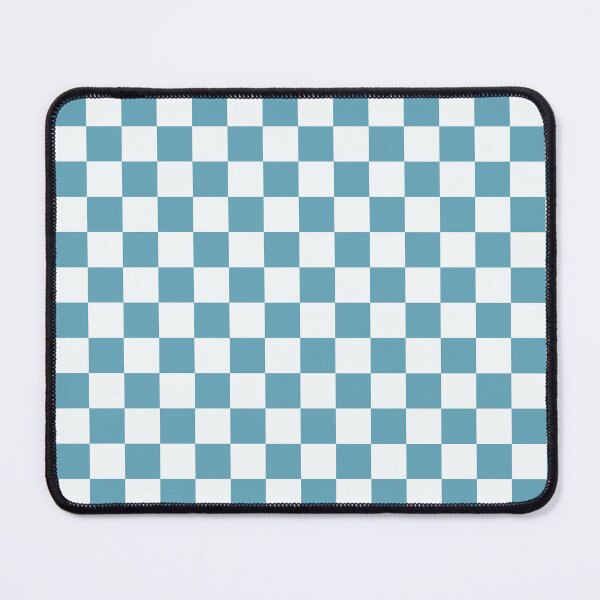 Item preview, Light Blue and White Chequered Pattern designed and sold by Jeallan Designs.