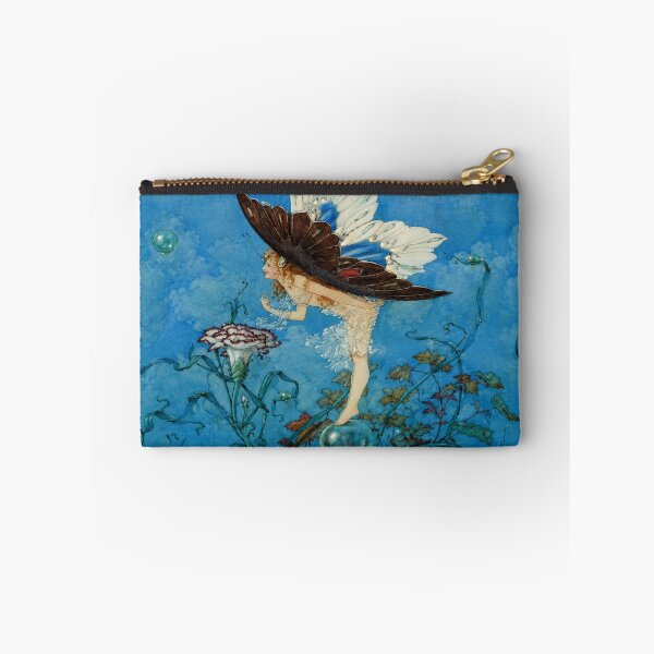 Item preview, Winged Fairy By Harold Gaze - Fairy Art Vintage Fantasy Illustration for Cottagecore Decor designed and sold by RickE.