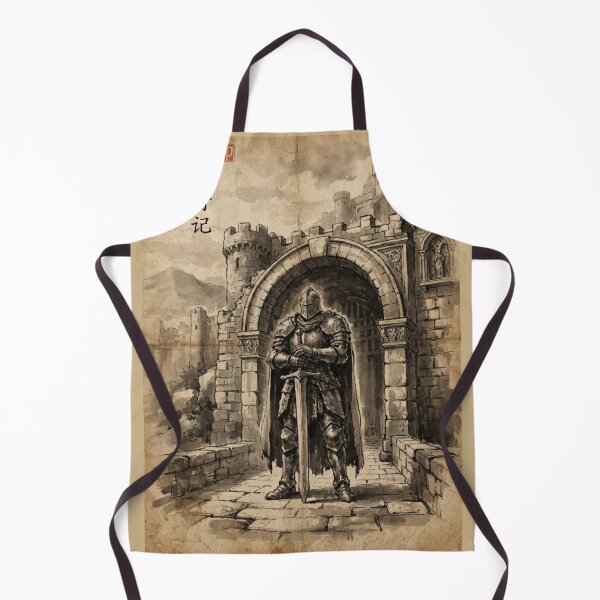 Item preview, Guardian of the Vault Sumi-e Ink Wash designed and sold by DuckOddity.