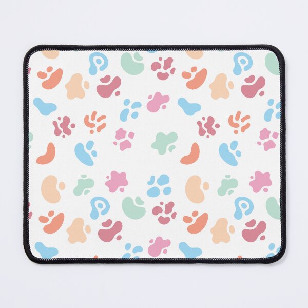Item preview, Abstract seamless pattern with fluid organic shapes in spring colors designed and sold by AlicinaM.