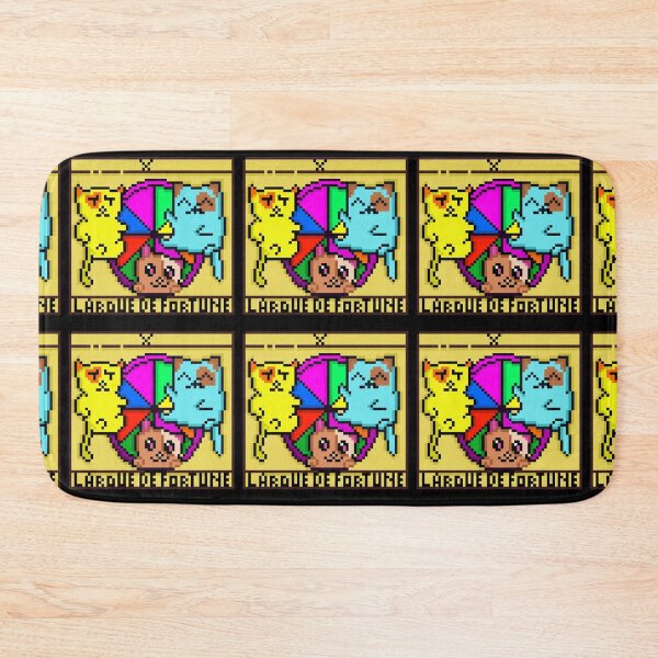 Item preview, Wheel of Fortune Tarot Card Cat Pixel Art designed and sold by RetroRlx.