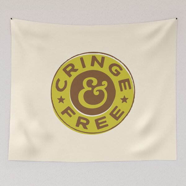Item preview, Cringe & Free | retro badge design | 01 designed and sold by MamSelle.