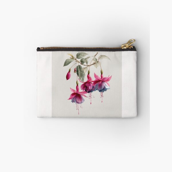 Item preview, Fuchsia 'Dark Eyes' in Wabi-Sabi Watercolor #8 designed and sold by Helios Be. Lavsh.
