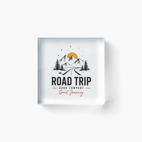 Item preview, Road Trip Good Company Great Journey Vintage Mountain Adventure T-Shirt designed and sold by novaduman.