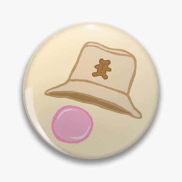 Item preview, Cartoon Cute Bear Bucket Hat with Bubblegum designed and sold by CamilasPrints.